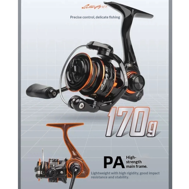 Abu Garcia Reel Revo - Butterfly Spinning Reel 800 Size Ultra