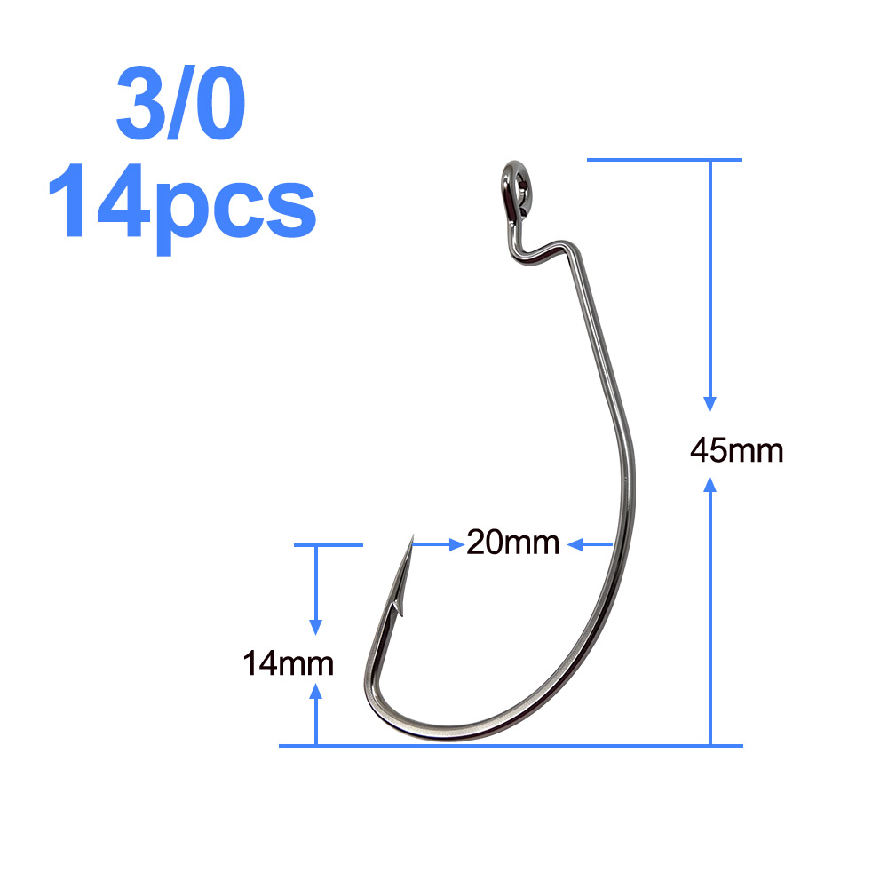 ESFISHING Offset Hook Carbon S - огляд і ціна Fishing Hook Offset