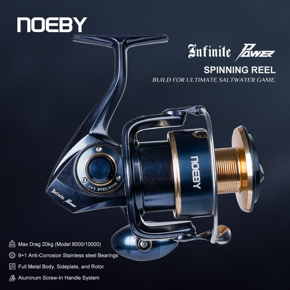 Noeby Infinite Power Spinning  - огляд і ціна Shimano Reel Stradic
