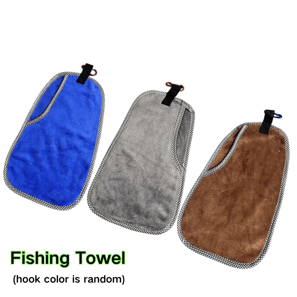 With Hook Fishing Towel Easy W - огляд і ціна Fishing Hook Size