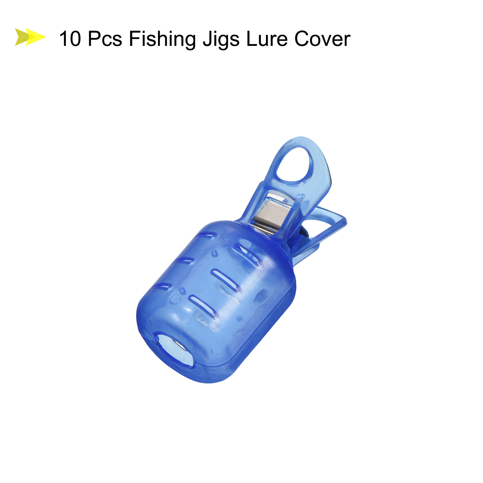 10pcs Small Size Squid Jig Hoo - огляд і ціна Fishing Hook Size