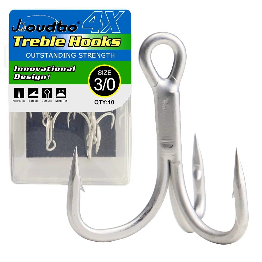 Fishing Treble Hooks High Carb - огляд і ціна Fishing Hook Offset