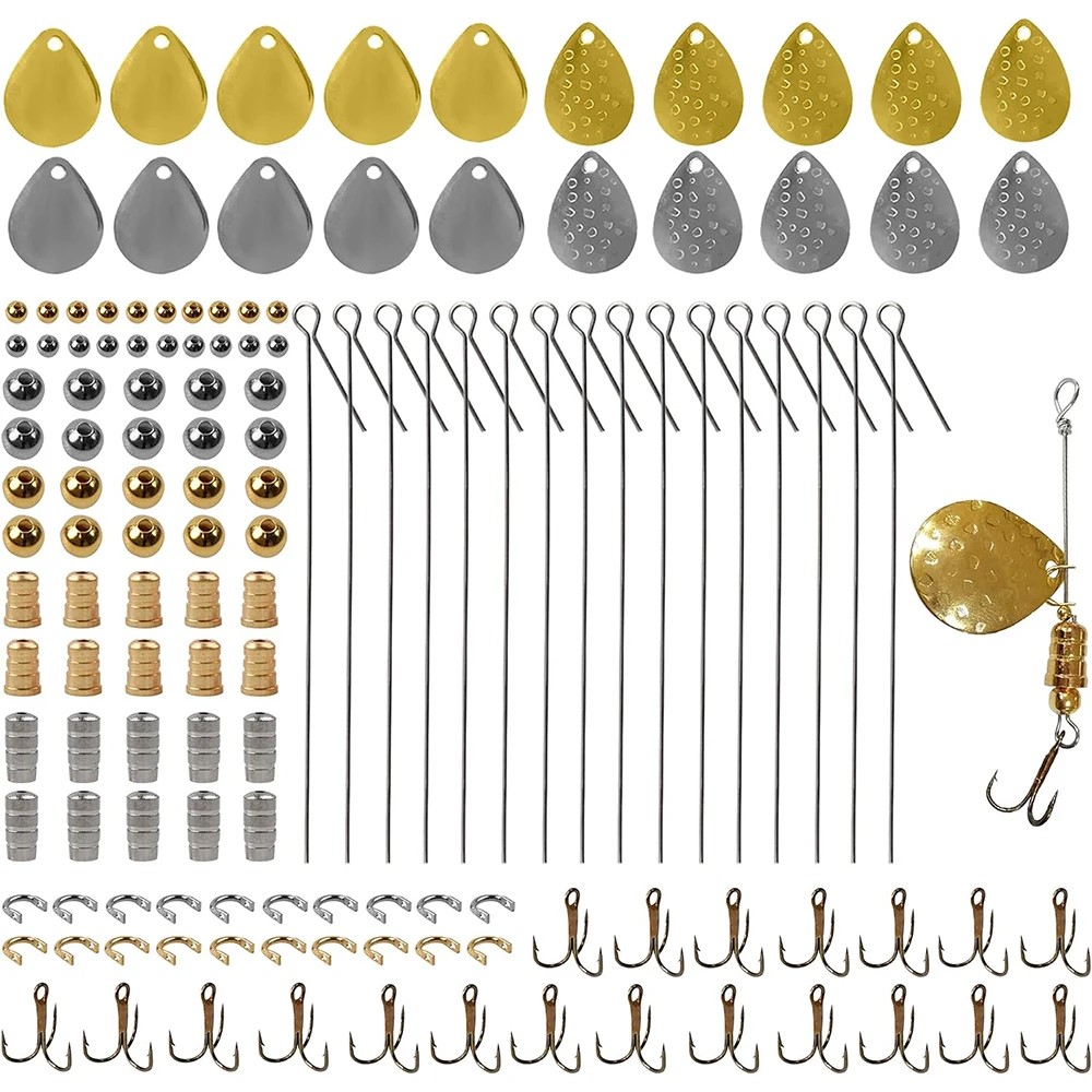 140Pcs Fishing Lures Making Ki - огляд і ціна Fishing Hook Treble