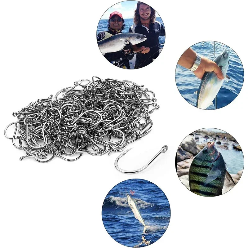 50-1600Pcs/BoxFishing Hooks Ca - огляд і ціна Fishing Hook Circle