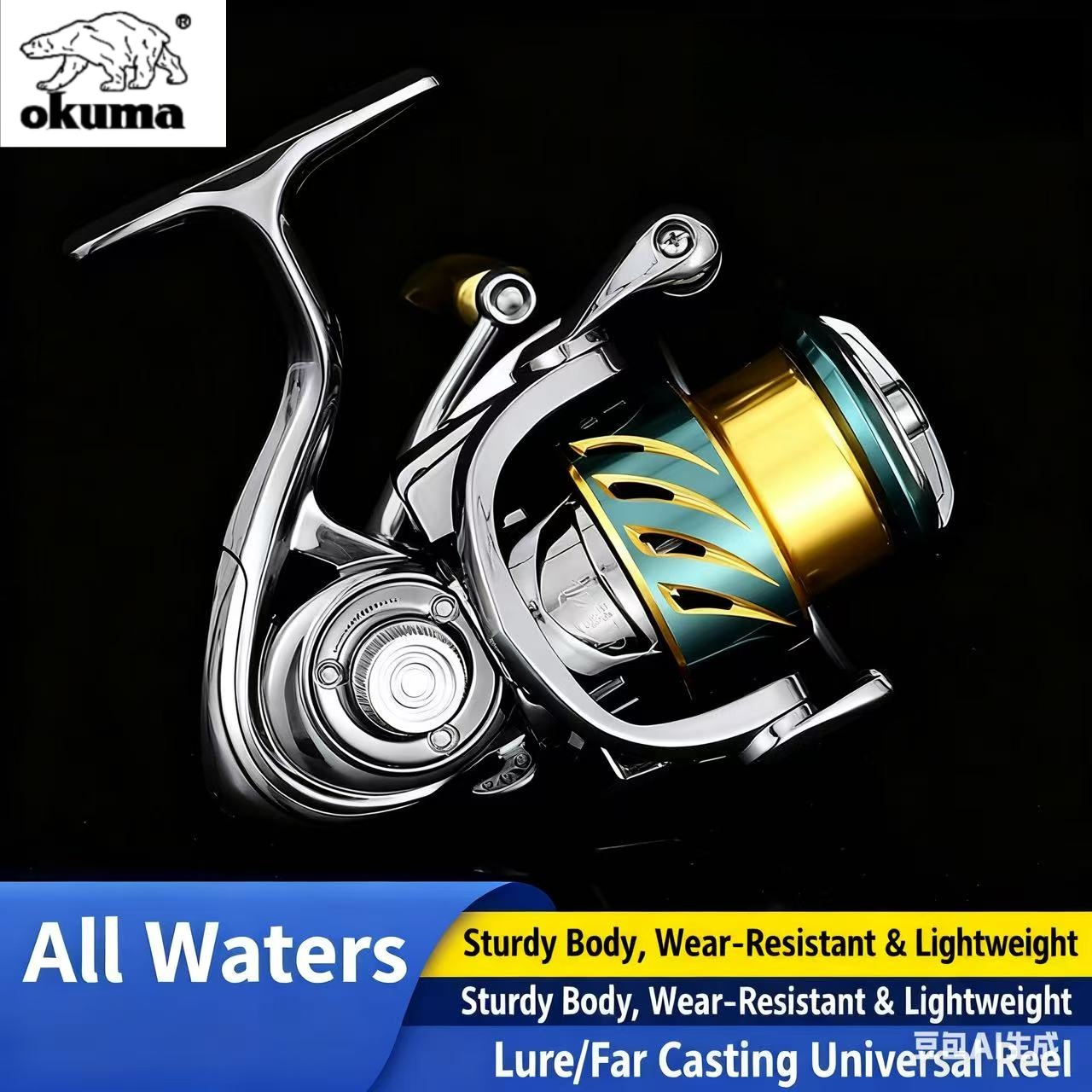 Okuma Fishing Tackle Spinning  - огляд і ціна Daiwa Reel Fuego