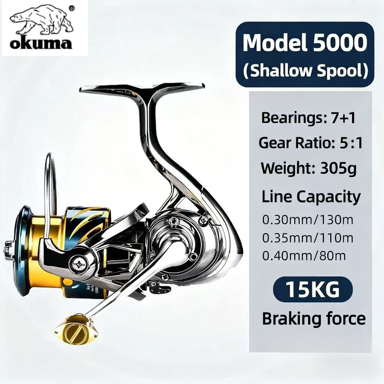 Okuma Fishing Tackle Spinning  - огляд і ціна Daiwa Reel Fuego