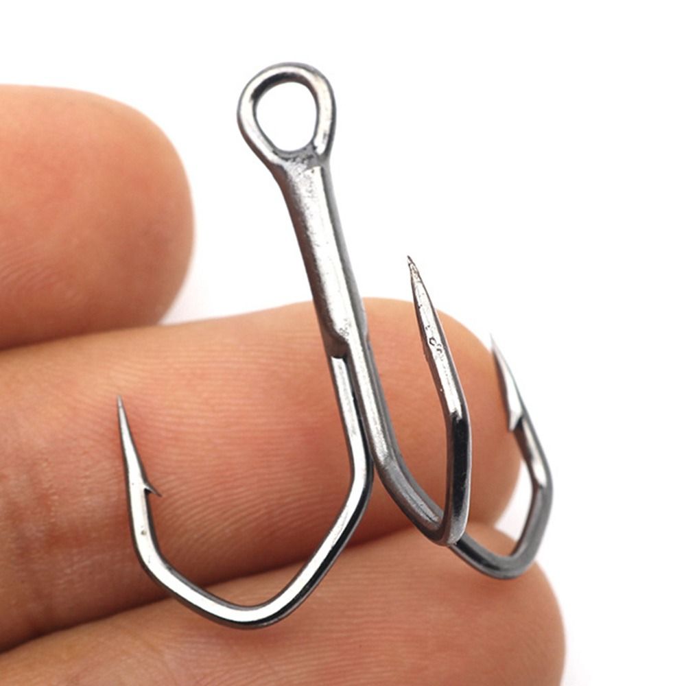 10Pcs Anti-rust Ahite Nickel S - огляд і ціна Fishing Hook Offset