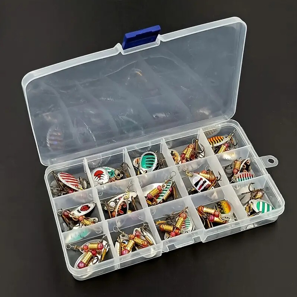 30pcs Metal Spoon Spinner Fish - огляд і ціна Fishing Hook Treble
