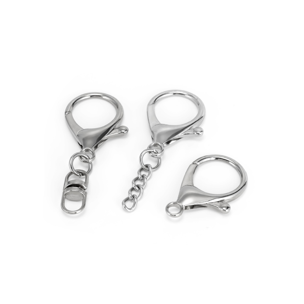 10Pcs Silver Color Large Lobst - огляд і ціна Fishing Hook Size